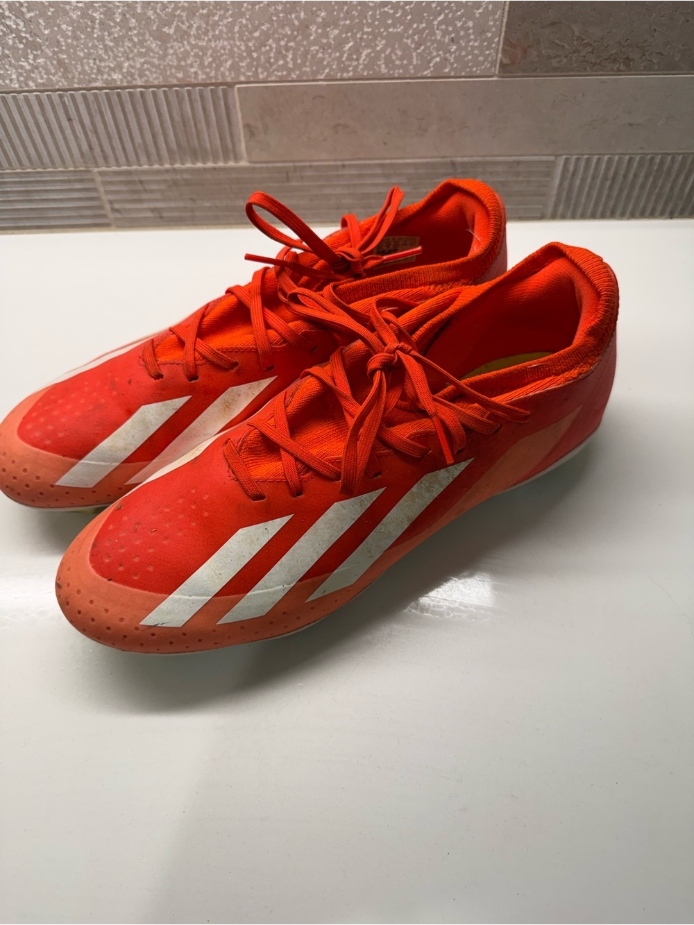 adidas Orange Soccer Cleats